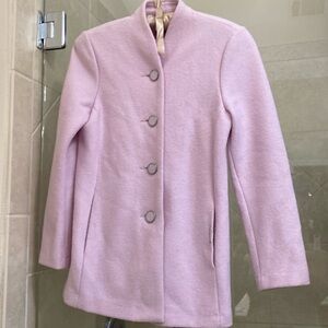 Beautiful Geiger boiled wool lavender jacket S NWT